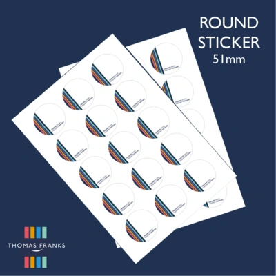  Circle Stickers Sheet